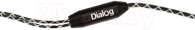 Наушники-гарнитура Dialog ES-F15 (черный)