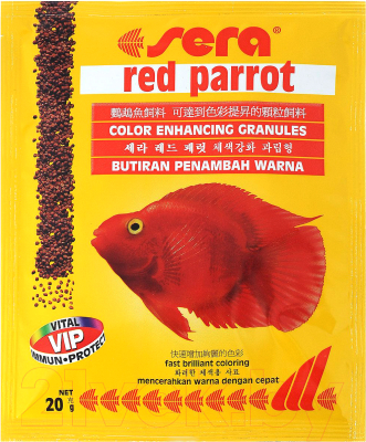 Корм для рыб Sera Red Parrot 00410