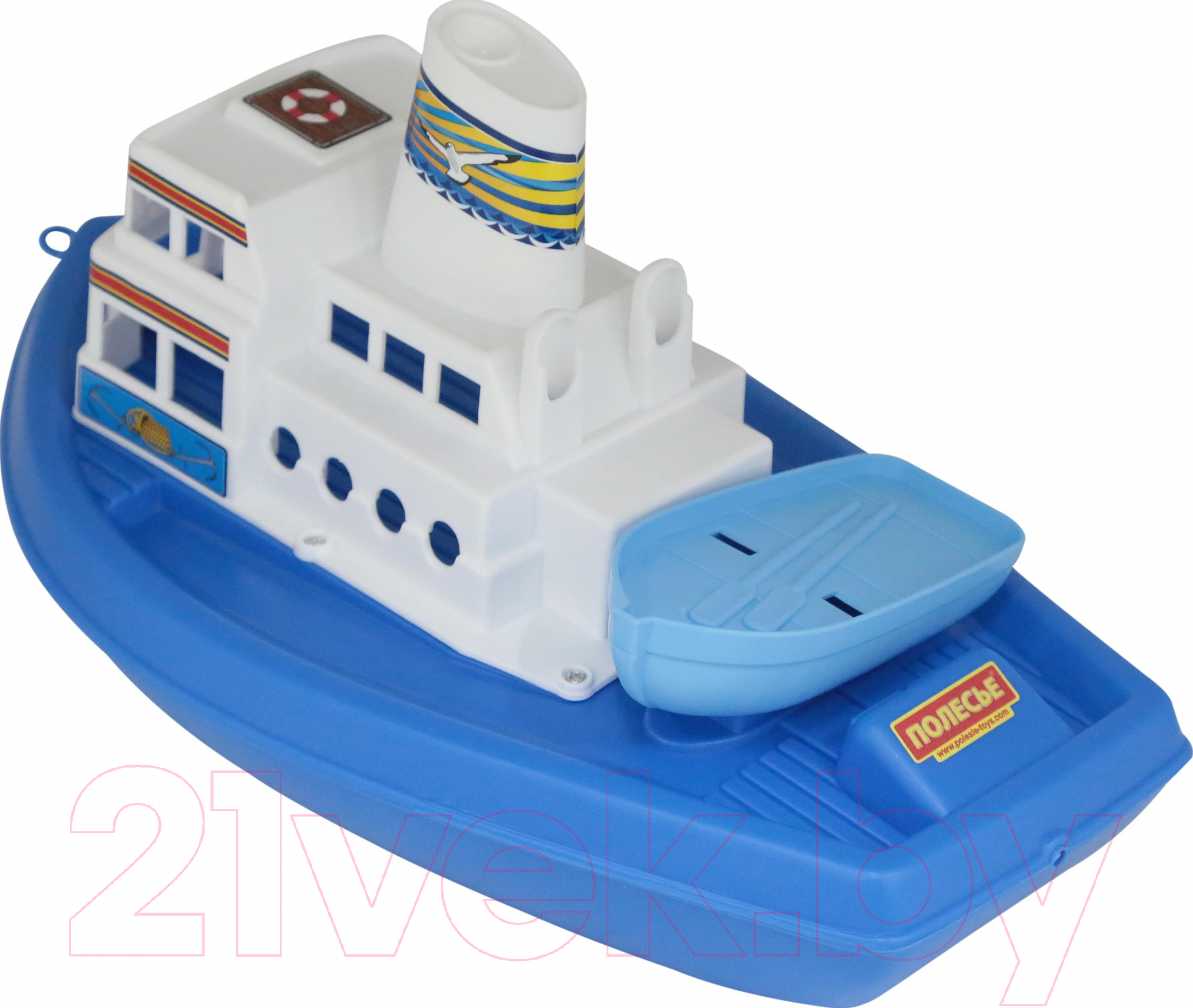 Корабль игрушечный Полесье Чайка / 36964