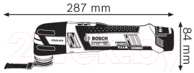 Профессиональный мультиинструмент Bosch GOP 12V-28 (0.601.8B5.020)