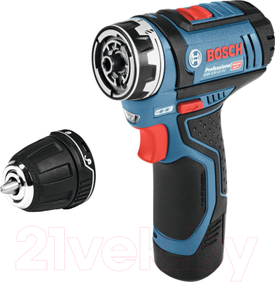 

Профессиональная дрель-шуруповерт Bosch, GSR 12V-15 FC Professional