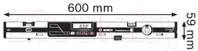 Уклономер цифровой Bosch GIM 60 L (0.601.076.900)