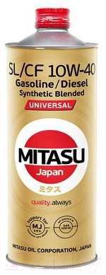 Моторное масло Mitasu Universal SL/CF 10W40 / MJ-125-1 (1л)