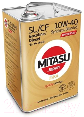 Моторное масло Mitasu Universal SL/CF 10W40 / MJ-125-6 (6л)