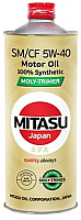 Моторное масло Mitasu Moly-Trimer SM 5W40 / MJ-M12-1 (1л) - 