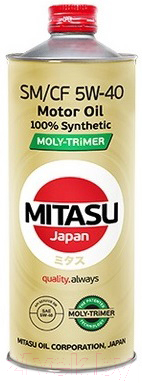 Моторное масло Mitasu Moly-Trimer SM 5W40 / MJ-M12-1 (1л)