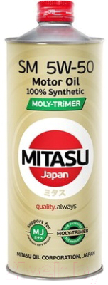 Моторное масло Mitasu Moly-Trimer SM 5W50 / MJ-M13-1 (1л)