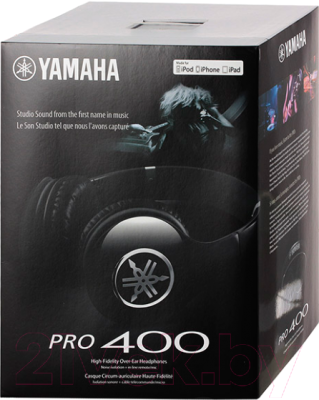 Наушники-гарнитура Yamaha HPH-PRO400 (черный)
