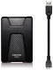 Миниатюра изображения товара Внешний жесткий диск A-data DashDrive Durable HD650 2TB Black (AHD650-2TU31-CBK)
