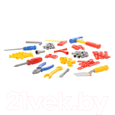 Набор инструментов игрушечный Полесье №4 / 47182 (72эл)