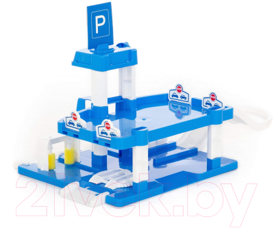 Паркинг игрушечный Полесье Aral-2 2-уровневый / 37886