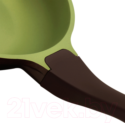 Сковорода Polaris Safari-28F (коричневый/зеленый)