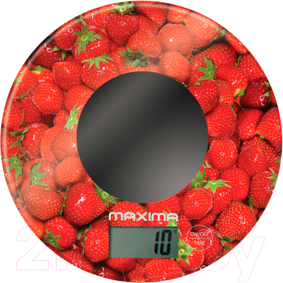 Кухонные весы Maxima MS-067 (клубника)