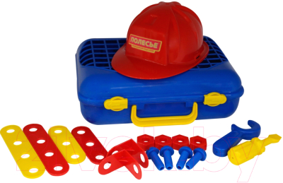 Набор инструментов игрушечный Полесье Механик / 43177 (в чемодане) - Цвет зависит от партии поставки