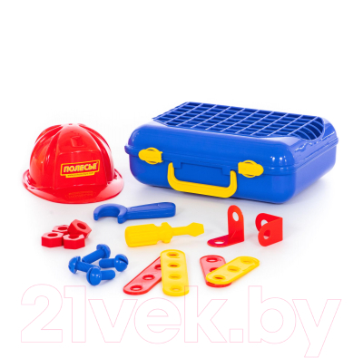 Набор инструментов игрушечный Полесье Механик / 43177 (в чемодане)
