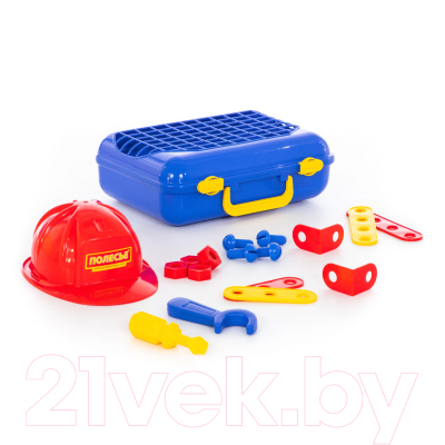 Набор инструментов игрушечный Полесье Механик / 43177 (в чемодане)