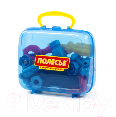 Набор инструментов игрушечный Полесье Механик / 56498 (30эл, в чемоданчике)