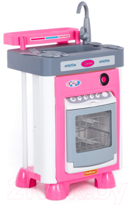 Посудомоечная машина игрушечная Полесье Carmen №1 / 47922 (в пакете)
