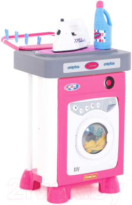 Комплект бытовой техники игрушечный Полесье Carmen №2 со стиральной машиной / 47939 (в пакете)
