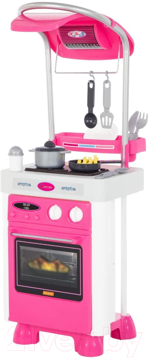 Кухонная плита игрушечная Полесье Carmen №4 с варочной панелью и духовым шкафом / 47953