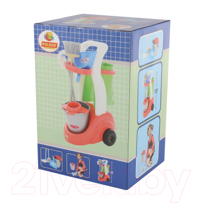 Набор хозяйственный игрушечный Полесье Помощница / 53602 (в коробке)
