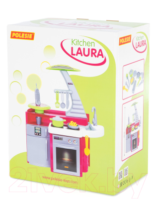 Детская кухня Полесье Laura / 56313 (в коробке)