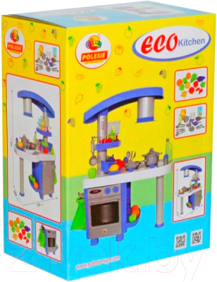 Детская кухня Полесье Eco / 56290 (в коробке)