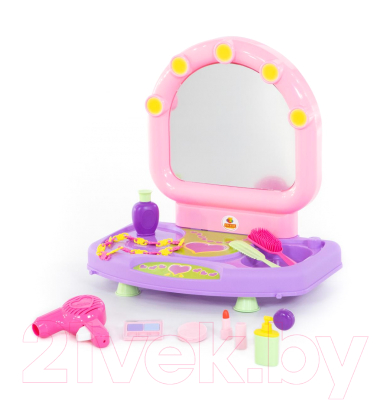 Туалетный столик игрушечный Полесье Салон красоты Милена / 58805 (в коробке)