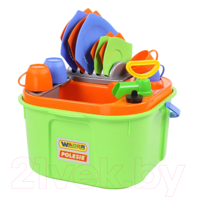 Посудомоечная машина игрушечная Полесье Мини-посудомойка / 42002