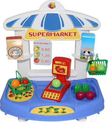 Магазин игрушечный Полесье Супермаркет Алеся / 53411 (в пакете)