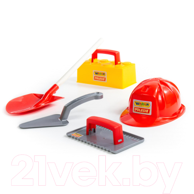 Набор инструментов игрушечный Полесье Набор каменщика Construct №4 / 50526