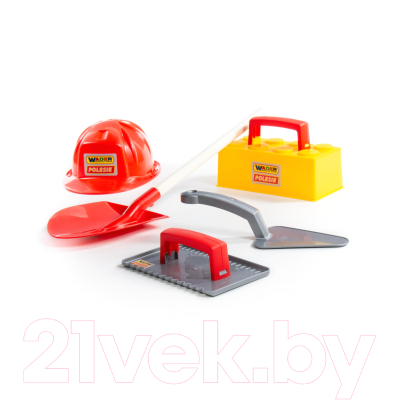Набор инструментов игрушечный Полесье Набор каменщика Construct №4 / 50526