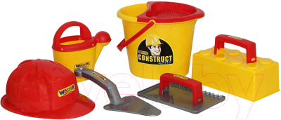 Набор инструментов игрушечный Полесье Набор каменщика Construct №5 / 50199