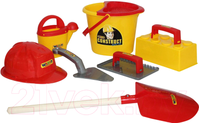 Набор инструментов игрушечный Полесье Набор каменщика Construct №7 / 50632