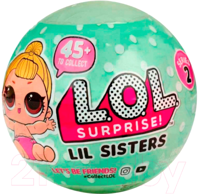 Игрушка-сюрприз LOL Original Lil sisters / 548454X1E5C