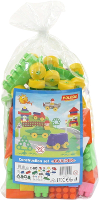 

Конструктор Полесье, Строитель / 52520