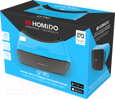 Шлем виртуальной реальности Homido Grab (синий)