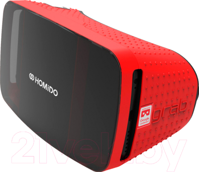 Шлем виртуальной реальности Homido Grab (красный)