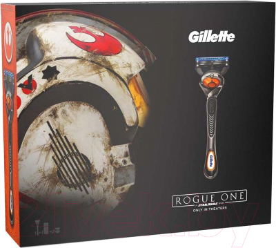Набор для бритья Gillette Fusion ProGlide Flexball + Fusion Hydrating (станок +3кассеты + гель д/бритья)