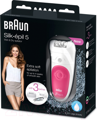 Эпилятор Braun Silk-epil 5 5-531 (81619844)