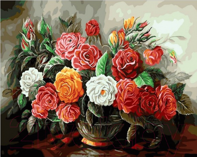Картина по номерам Picasso Роскошный букет из роз (PC4050314)