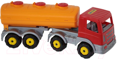 Автомобиль игрушечный Полесье Автомобиль с полуприцепом-цистерной Престиж / 44235 - Цвет товара зависит от партии поставки. 
