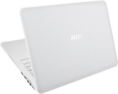 Ноутбук MSI X370-600XBY E2-1800 - вид сзади 