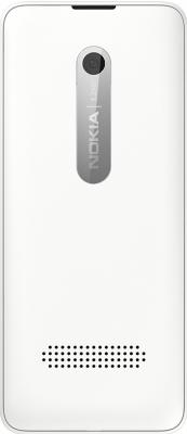 Мобильный телефон Nokia 301 Dual (White) - вид сзади