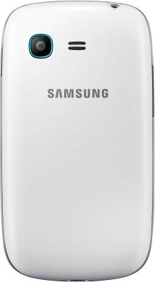 Смартфон Samsung S5312 Galaxy Pocket Neo Duos White (GT-S5312 RWASER) - вид сзади