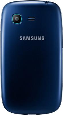 Смартфон Samsung S5312 Galaxy Pocket Neo Duos Dark Blue - вид сзади