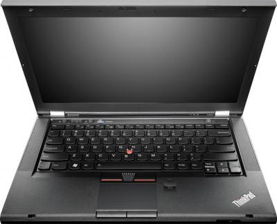 Ноутбук Lenovo ThinkPad T430s (N1M89RT) - фронтальный вид 