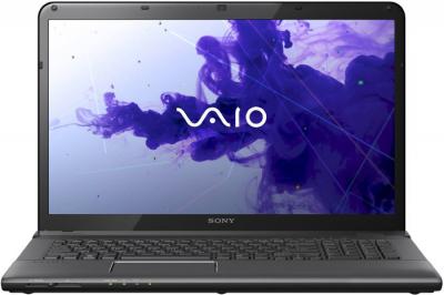 Ноутбук Sony VAIO SVE1713A4RB - фронтальный вид 