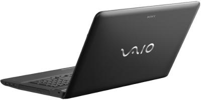 Ноутбук Sony VAIO SVE1713A4RB - вид сзади 