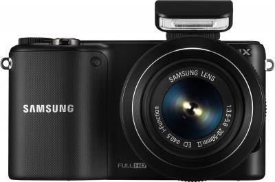 Беззеркальный фотоаппарат Samsung NX2000 (EV-NX2000BABRU) Black - общий вид